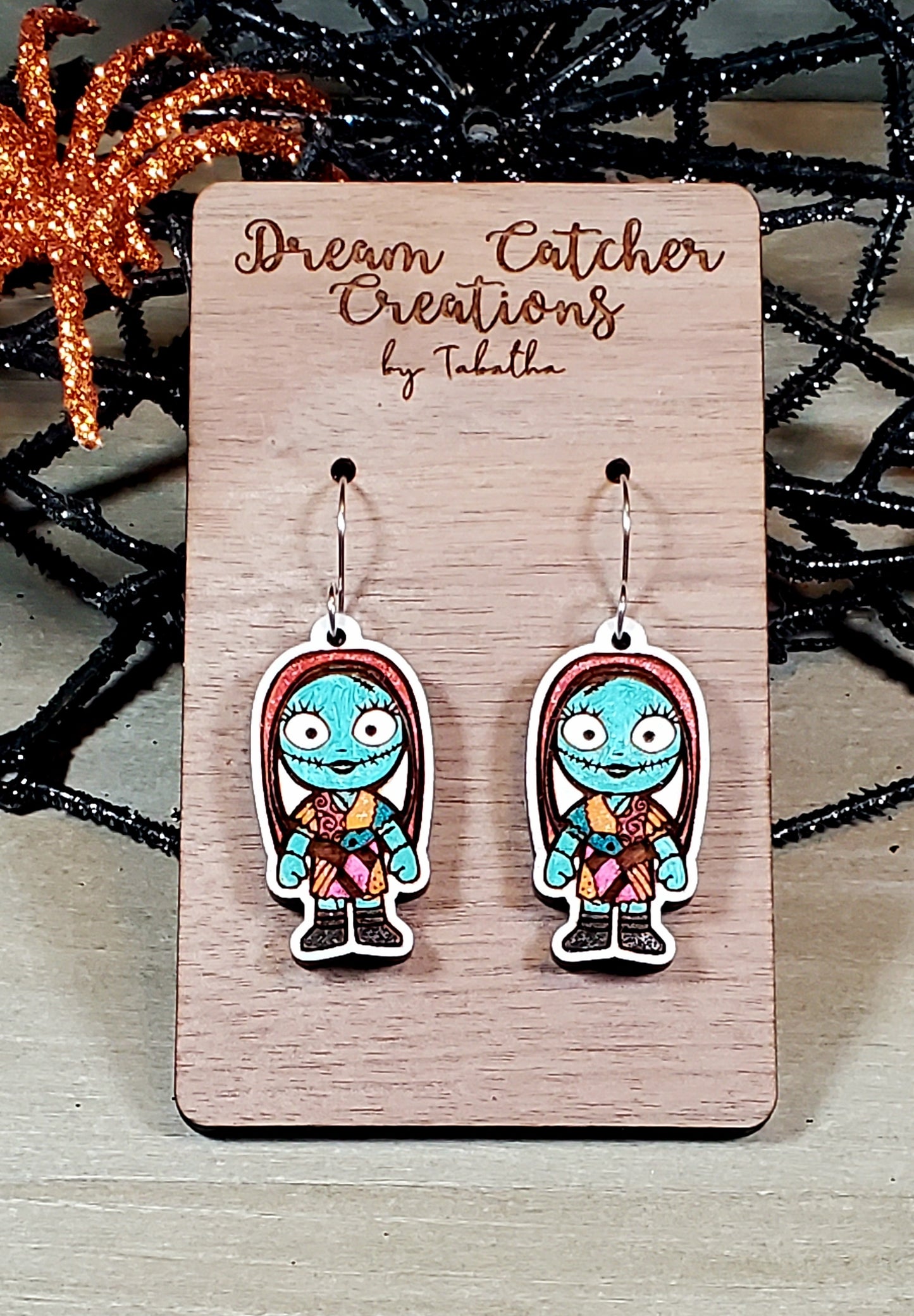 Sally Wood Earrings- #1