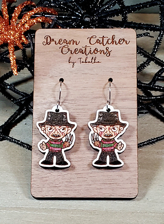 Freddy Wood Earrings