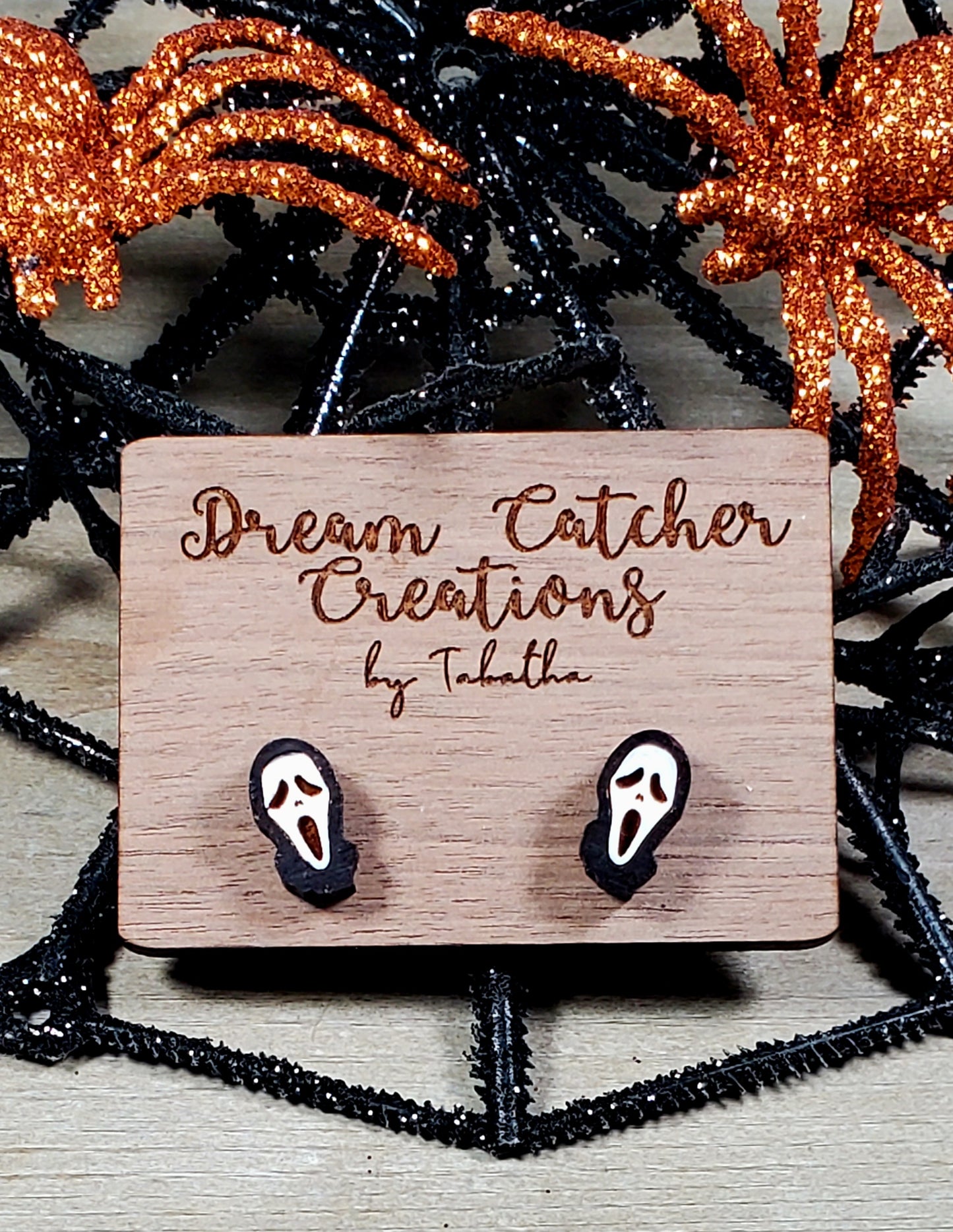 Ghost Face Wood Studs