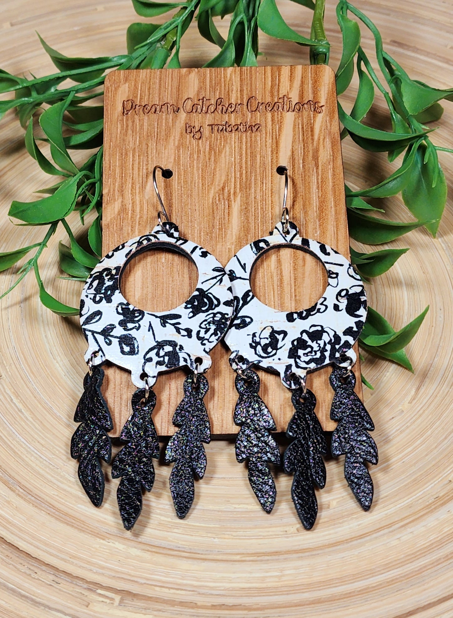 Dream Catchers- Black Floral